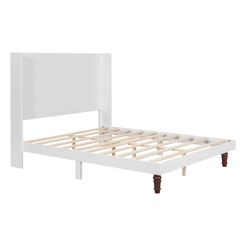 54 High Headboard Bed with Comfortable Back Support