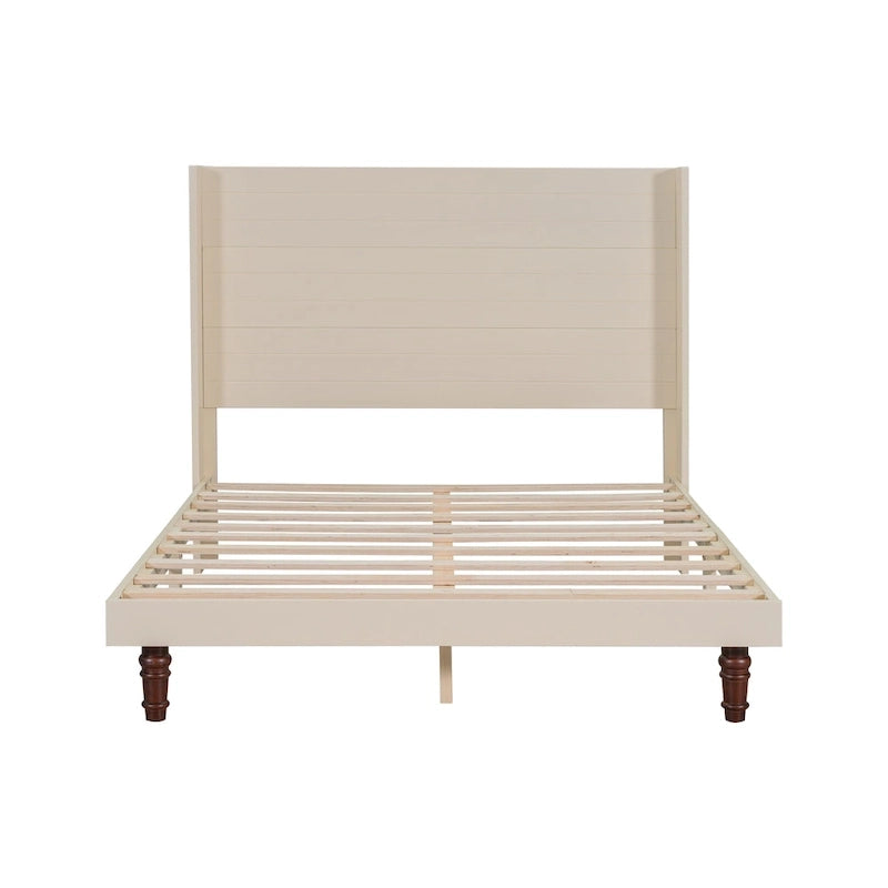 54 High Headboard Bed with Comfortable Back Support