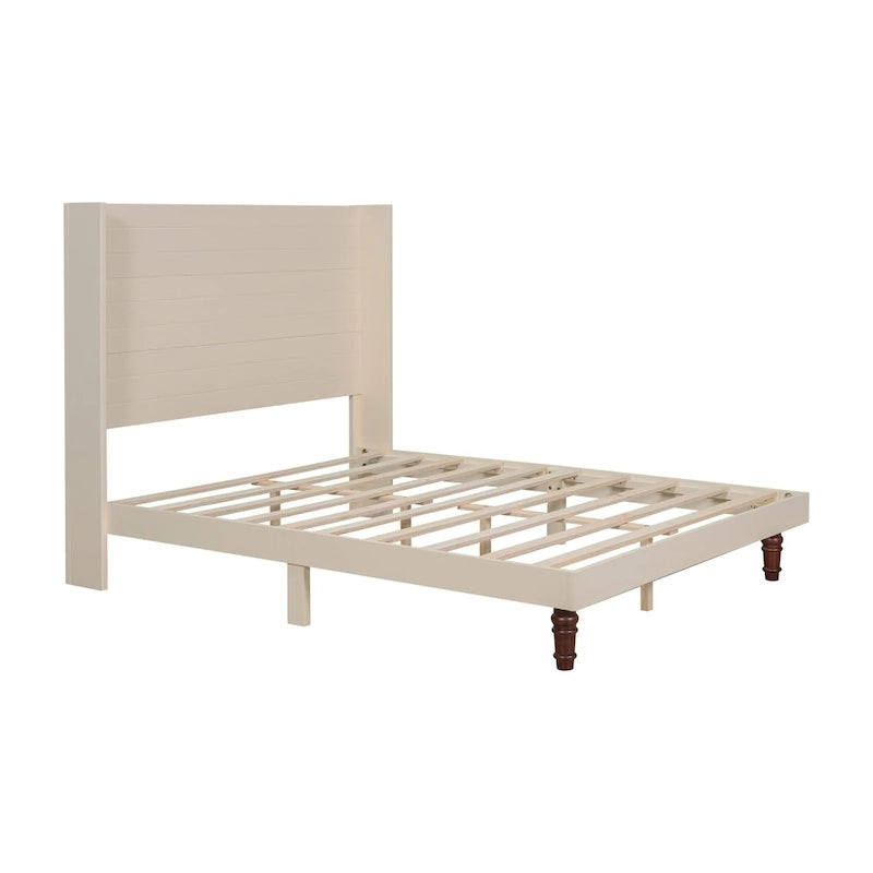 54 High Headboard Bed with Comfortable Back Support