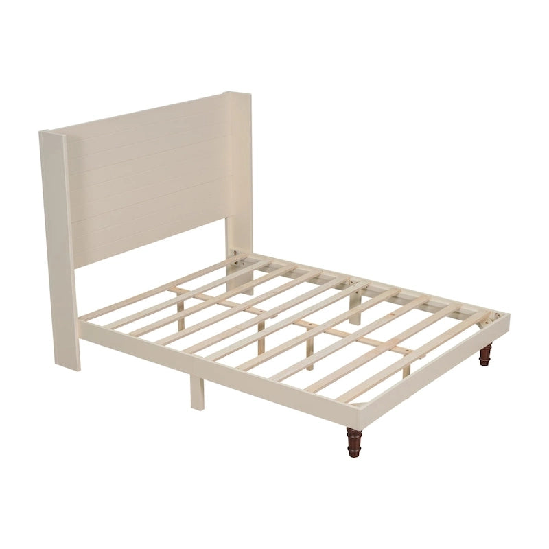 54 High Headboard Bed with Comfortable Back Support