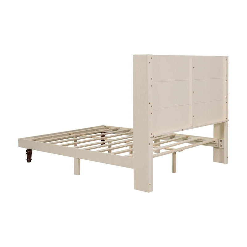 54 High Headboard Bed with Comfortable Back Support