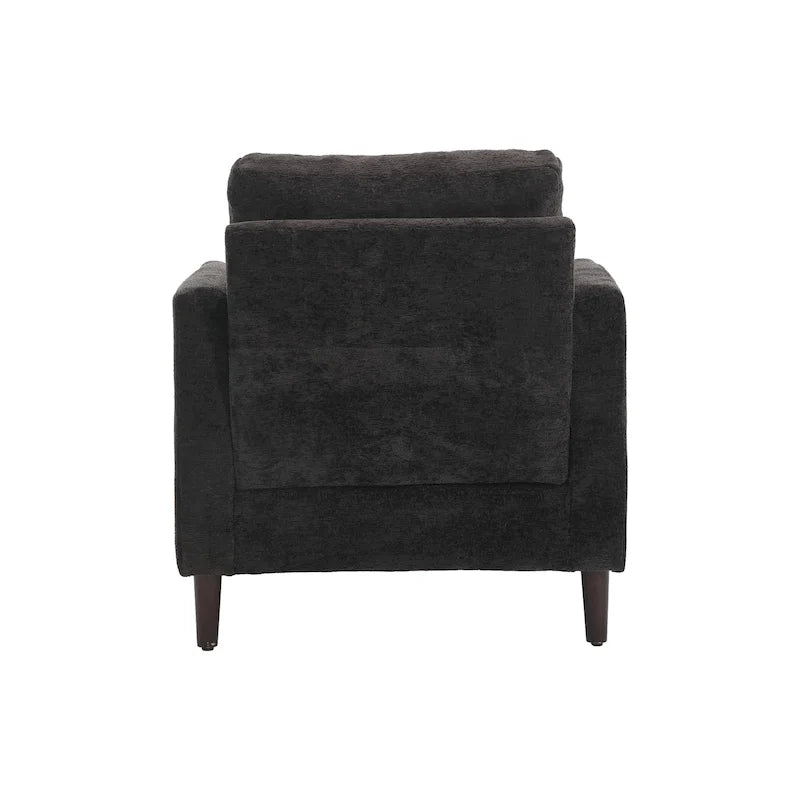 Wood Frame Modern Accent Chair