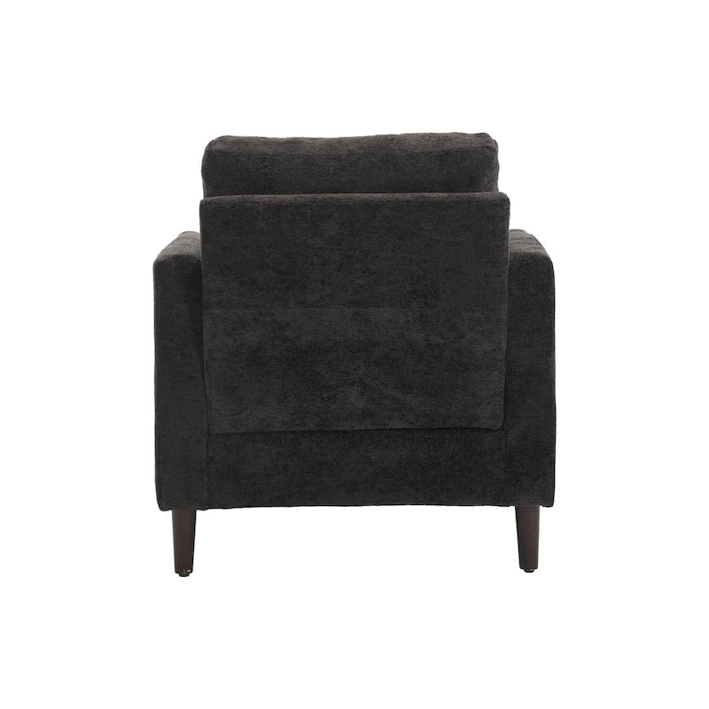 Wood Frame Modern Accent Chair