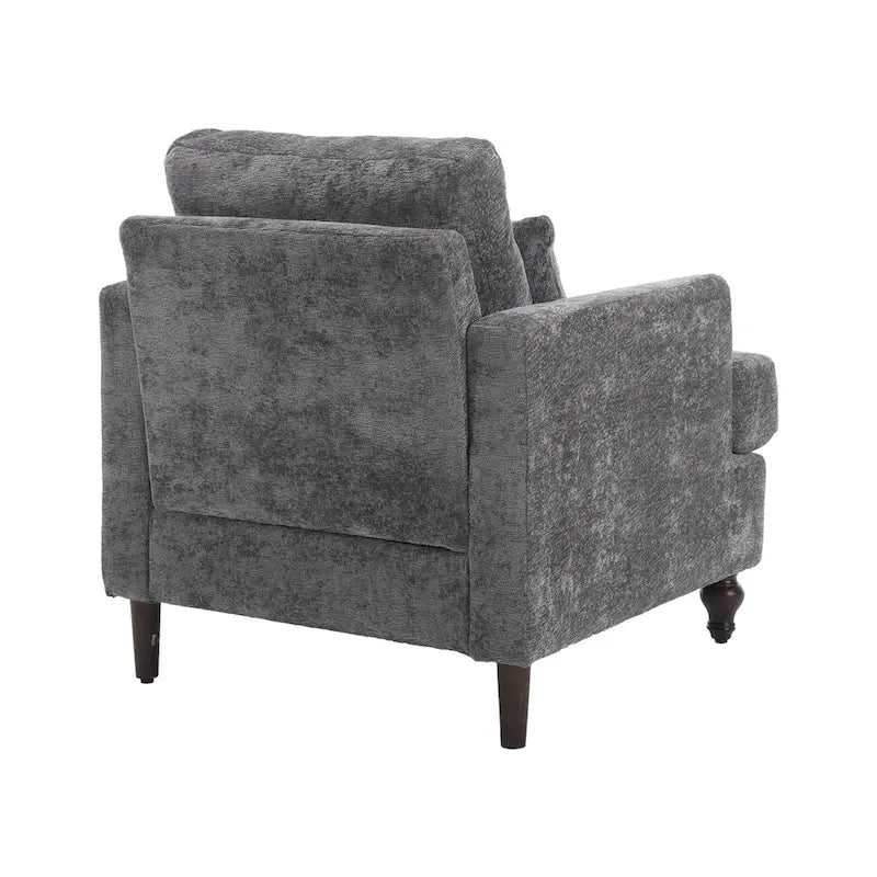 Wood Frame Modern Accent Chair