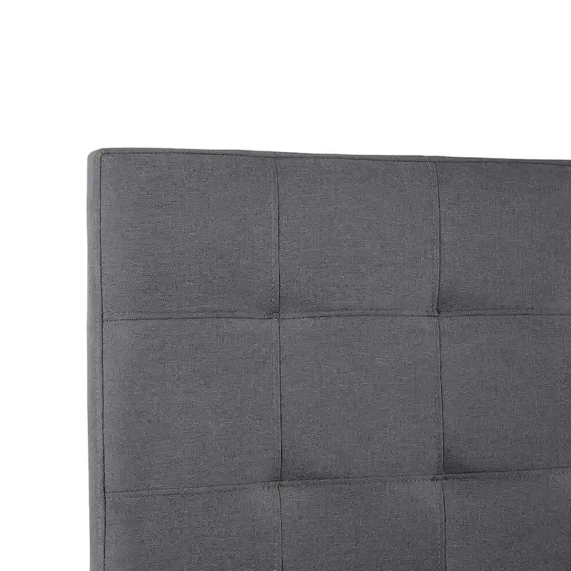 Tufted Upholstered Headboard, Height Adjustable Queen Size Headboard, Bed Backboard Padded Premium Fabric Headboard