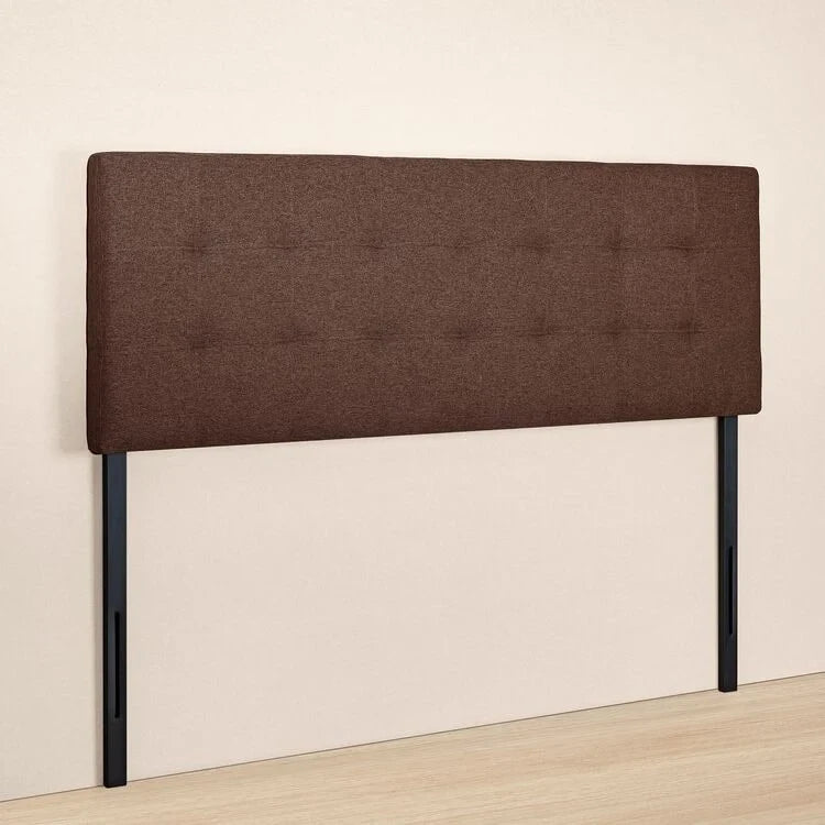 Tufted Upholstered Headboard, Height Adjustable Queen Size Headboard, Bed Backboard Padded Premium Fabric Headboard