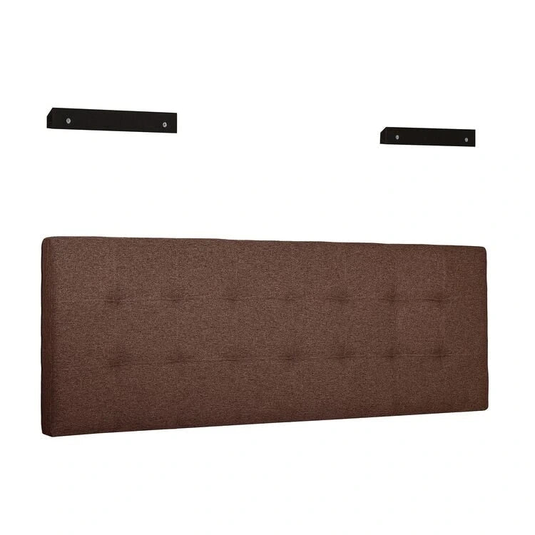 Tufted Upholstered Headboard, Height Adjustable Queen Size Headboard, Bed Backboard Padded Premium Fabric Headboard