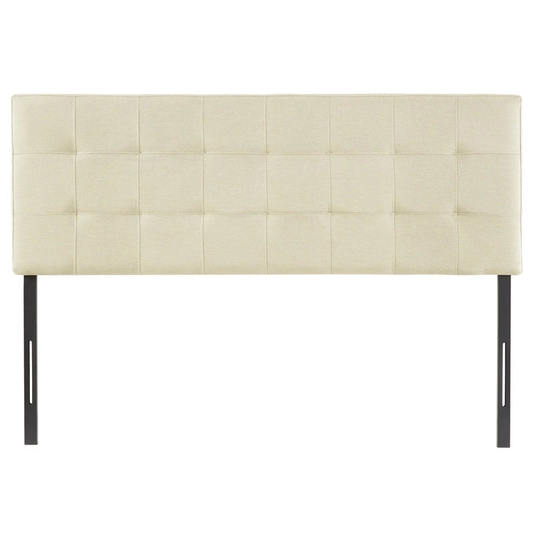 Tufted Upholstered Headboard, Height Adjustable Queen Size Headboard, Bed Backboard Padded Premium Fabric Headboard