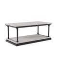 Transitional 47-inch 1-Shelf Coffee Table