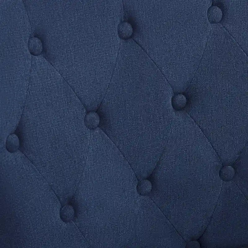 Club Chair Upholstered Button Tufted Accent Chair with Ottoman and Pillow