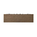 Grandpa's Cabin Rustic 7 Drawer Dresser for Bedroom - Sandstone or Aged Oak