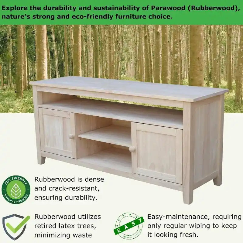 Entertainment / TV Stand with 2 Doors - 57