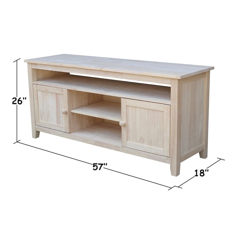 Entertainment / TV Stand with 2 Doors - 57