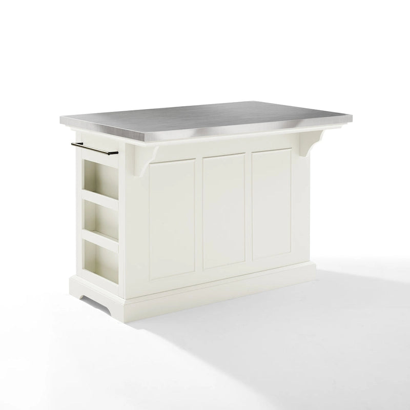 Stainless Steel Top Kitchen Island - 50 W x32 D x 36 H