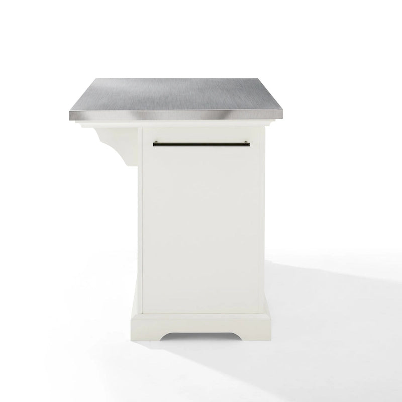 Stainless Steel Top Kitchen Island - 50 W x32 D x 36 H