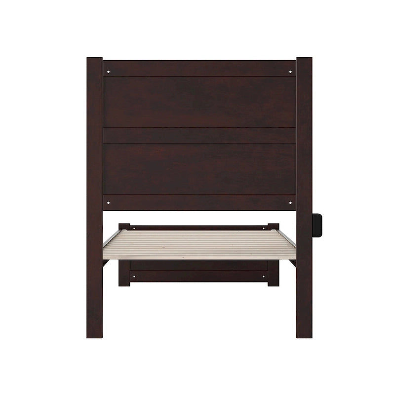 Platform Bed with Footboard