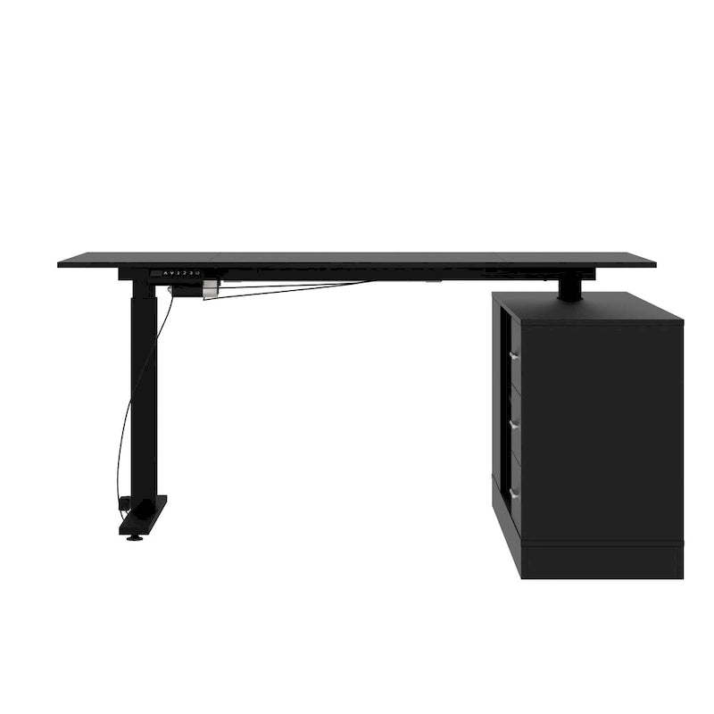 Office Solution: 63 Standing Desk Electric Lift Computer Desk White