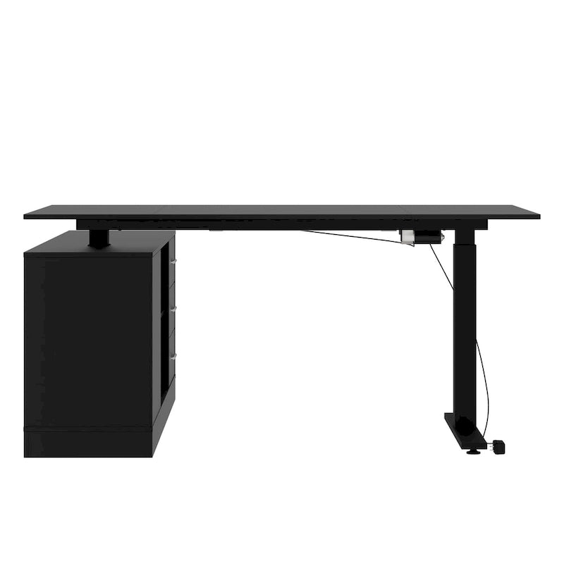 Office Solution: 63 Standing Desk Electric Lift Computer Desk White