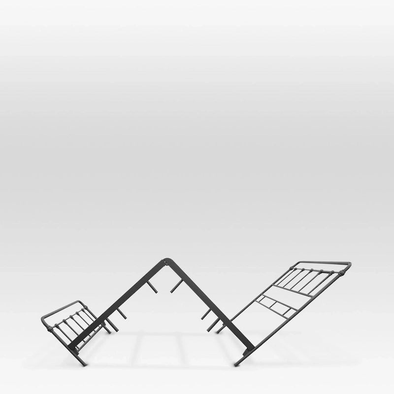 Modern Industrial Metal Bed Frame