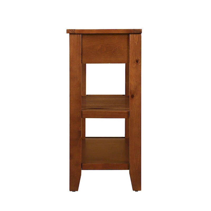 Solid Wood 3-drawer Sofa Console Table