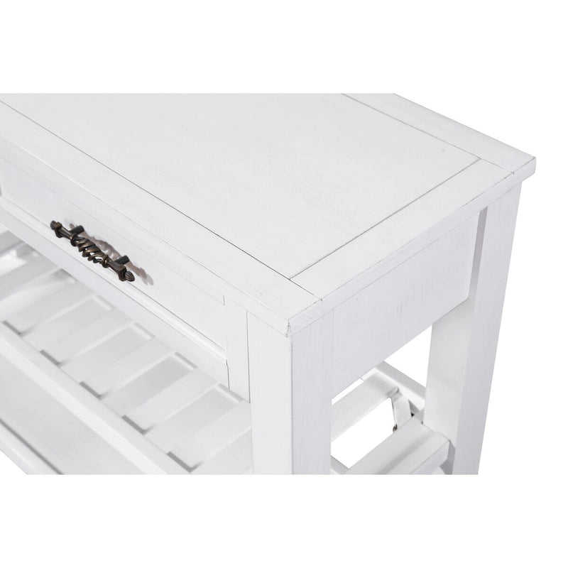 Solid Wood 3-drawer Sofa Console Table