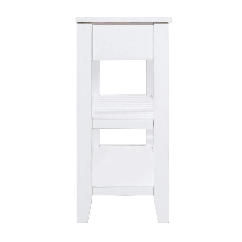 Solid Wood 3-drawer Sofa Console Table